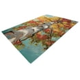thumbnail image 3 of Unique Loom Outdoor Botanical Collection Area Rug - Autumn (5' 3" x 8' Rectangle Multi/Red), 3 of 7
