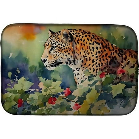 

Carolines Treasures DAC2945DDM 0.2 x 21 x 14 in. Unisex Leopard Dish Drying Mat