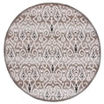 thumbnail image 3 of Safavieh Havana Sylvanus Geometric Indoor/Outdoor Area Rug, Light Brown/Ivory, 6'7" x 6'7" Round, 3 of 12