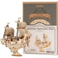 thumbnail image 4 of Kit de Modèle de Bateau Diplomatique Japonais Rolife TG307 pour Enfants, 4 of 5