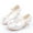 White, variant on Girls Flats Sparkle Party Mary Jane Princess Dress Shoes Wedding Party Flower Shoes (Toddler/Little Kid/Big Kid)
