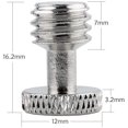 thumbnail image 2 of NICERYIG 3/8 Inch Camera Tripod Screw Quick Release Screw Adapter Connector DSLR Camera Rig Accessories- 5 Pack, 2 of 3