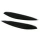 thumbnail image 2 of Headlight Eyebrow UV Resistance Headlamp Eyelid Left Right Stylish 2pcs For Cars ANGGREK Otros Vehículos, 2 of 8