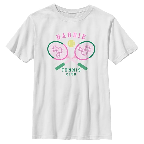 Boys Barbie Tennis Rackets Club T Shirt