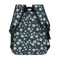 thumbnail image 4 of Disketp Daisy Floral B Backpack for Men and Women - Lightweight Backpack Classical with Multi-pockets Casual Daypack for College Workplace Travel, 4 of 5
