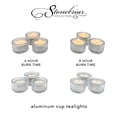 thumbnail image 3 of Stonebriar Tealight Candles, Unscented, Long Burning, 8 Hour Burn Time, White, 100-Pack, 3 of 10