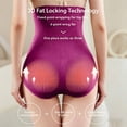 thumbnail image 4 of Fiaer Shapewear for Women Tummy Control High Waisted Lifting Body Shaper Shorts Thigh Slimmer Underwear PP1 M, 4 of 7