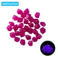 thumbnail image 1 of 100pcs Glow in the Dark Stones Glow Stones Decoración de piedra fluorescente en forma de diamante p TOMSHOO Piedra luminosa, 1 of 7