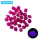 thumbnail image 1 of 100pcs Glow in the Dark Stones Glow Stones Decoración de piedra fluorescente en forma de diamante p TOMSHOO Piedra luminosa, 1 of 7