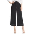 thumbnail image 1 of Joie Womens Tabea Casual Wide Leg Pants, Black, 4, 1 of 1