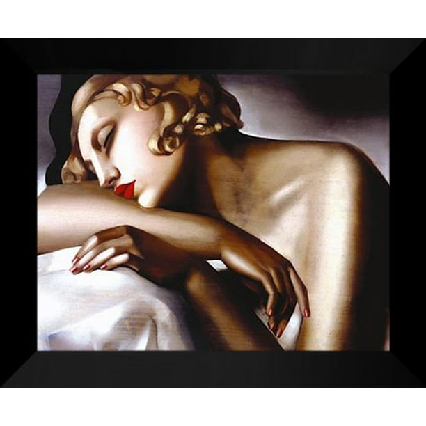 Tamara De Lempicka FRAMED Art Print 20x24 La Dormeuse  