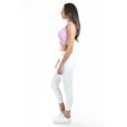 thumbnail image 2 of Crop top de canalé /Juvenil, 0141 (Rosa) rosa CH, 2 of 5