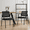balck, variant on Stacking Guest Chair with Mesh Back & Armrests - for Reception & Waiting Areas, Black (Set of 2)