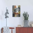 thumbnail image 4 of Luxe Metal Art 'Jungle Jumble II' by Victoria Barnes, Metal Wall Art, 16"x24", 4 of 9