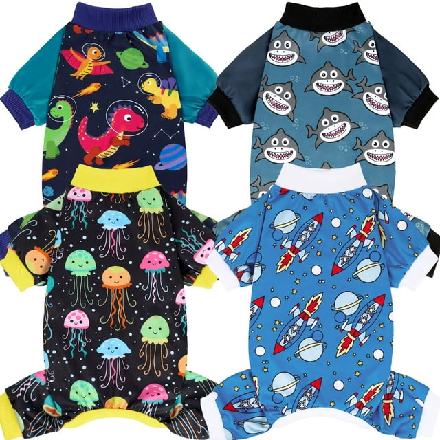 Pijama de perro XPUDAC para perros pequeños Pijama navideño para niños XS