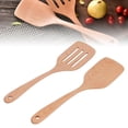 thumbnail image 4 of Spatula, Spatula Set Portable Beech 2Pcs Lightweight  For Kitchen For Home, 4 of 8