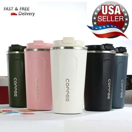 

Double Stainless steel 304 Coffee Mug Car Thermos Mug Leak_Proof Travel Thermo Cup