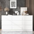 thumbnail image 1 of MONSLIPA Commode à 9 Tiroirs, Commode Blanche Idéale pour la Chambre, 1 of 7