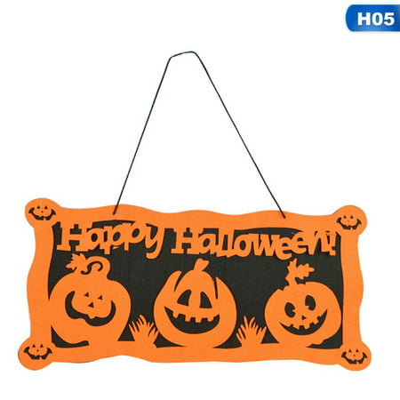 KABOER New High Quality Non-woven Halloween Door Hanging Decoration Fashion Hot