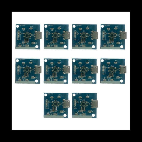 10 Unids/Set MultifuncióN PortáTil Ventilador de Mano Placa Base USB Mini Ventilador PCBA Mini Tablero de Control de Ventilador,B