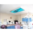 thumbnail image 6 of Octo Lights - Fluorescent Light Covers - 2x4 Flexible Ceiling Light Filters - For Classrooms and Offices - Ocean 003, 6 of 7