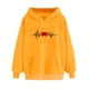 thumbnail image 1 of ICHUANYI Liquidación Mujer Moda Casual Manga Larga Estampado Sudadera con Capucha Tops Blusa ICHUANYI WER202308170869, 1 of 3
