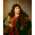 thumbnail image 2 of Aert de Gelder 12x14 Gold Ornate Wood Frame and Double Matted Museum Art Print Titled - Portrait of a Man (1689), 2 of 4
