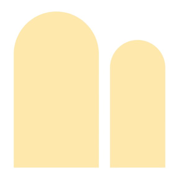 Sharprepublic 2 Pieces Arch Backdrop Covers Decorative Arch Stand Cover for Birthday Decor Yellow