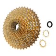 thumbnail image 2 of 8-12 s MTB Bike Freewheel Cassette de bicicleta Reparación de volante, antioxidante, sin deformación, resistente al desgaste, alto rendimiento de dura 11S 11-42T Dorado Macarena Cassette de rueda libre para bicicleta, 2 of 8
