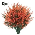 thumbnail image 1 of Artificial Lavender Flowers for Outdoor Colorful Decor No Fade UV Resistant Fall Garden Decorations Window Box Planters Porch Patio Home Landscape Floral All Season Faux Plants Outdoor, 1 of 4
