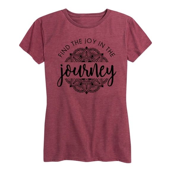 Instant Message - Find the Joy in the Journey - Women's Short Sleeve Graphic T-shirt