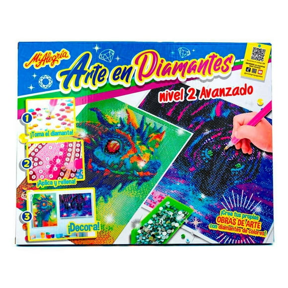 Arte en Diamantes Mi Alegría decora con brillo único