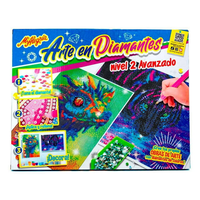 Arte en Diamantes Mi Alegría decora con brillo único