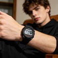 thumbnail image 4 of Reloj Deportivo Digital con Energía Solar, Sumergible 50m, Pantalla Luminosa, Alarma, Cronómetro, Reloj de Pulsera Casual para Exteriores para Adolescentes y Adultos, 4 of 7