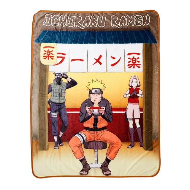 Manta Just Funky Naruto Eating Ramen, 114 x 152 cm