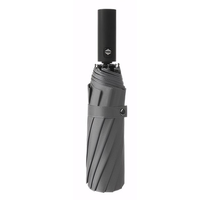 Paraguas Plegables Totalmente Automáticos Venta Al Por Mayor Grandes Cantidades Sombrillas Soleadas Y Lluviosas Sombrillas Fuertes Protección Solar Talla para Hombres Y Mujeres (gris Oscuro)