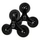 thumbnail image 1 of Carrito de compras plegable 2 uds DYNWAVEMX ruedas triples de goma resistentes negras, 1 of 8