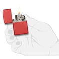 thumbnail image 6 of Zippo Classic Red Matte Pocket Lighter, 6 of 6