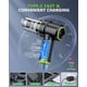 thumbnail image 4 of CODN Aspiradora de mano portátil inalámbrica para coche, 12000 PA, 2 en 1, con múltiples boquillas y luz LED, recargable para el hogar, el coche, la oficina y para pelo de mascotas., 4 of 5