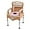 Khaki, With Night Light, variant on Bedside Toilet for Seniors, Adjustable Height 16.3in-21.2in, Toilet with Tissue Box, Support up to 550lbs, Commode Chair Adult Potty Chair for Home Use (Khaki, With Night Light)