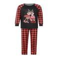 thumbnail image 2 of Tenues Assorties pour la Famille Ensemble de Pyjamas de Noël Renne Vêtements de Nuit pour Bébé Enfants Maman Papa, 2 of 9