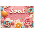 thumbnail image 5 of Yatrandify Colorful Design Sweet Banner Candy Theme Decorative Design for Kids Party Celebration Holiday, 5 of 7