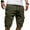 01 Army Green, variant on Weiqiqre Shorts Men Casual Twill Cargo Shorts Cotton Drawstring Classic Cargo Stretch Short