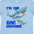 thumbnail image 4 of Inktastic I'm the Big Brother Shark Boys Toddler T-Shirt, 4 of 5