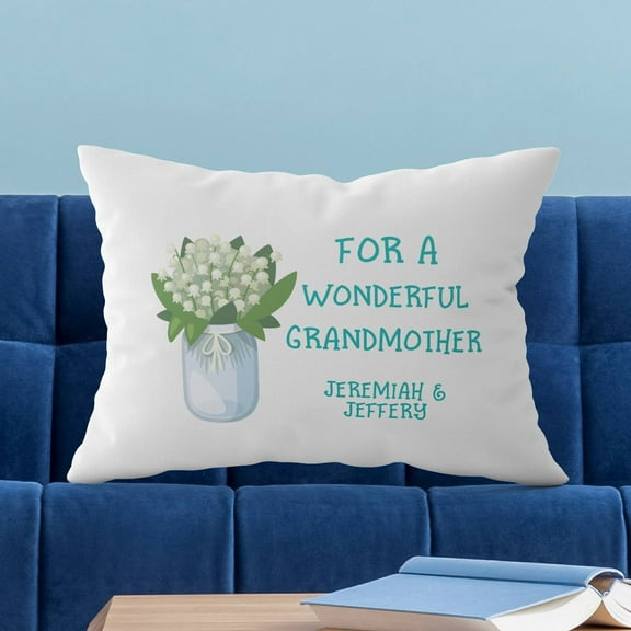 Personalized Pillow Case for Grandma