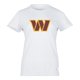 thumbnail image 1 of NFL Playera Aficionado Básica Washington Commanders Blanco para Mujer, Talla Chica, 1 of 5