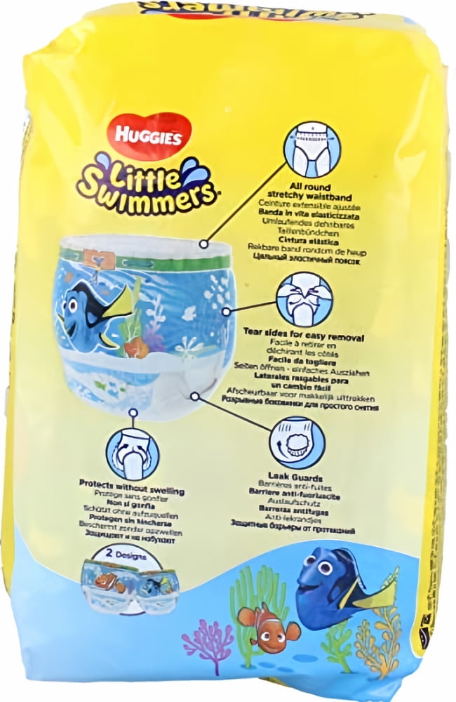 Huggies Little Swimmers Swim Diapers Size 3 (Pack of 4)