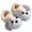 Grey, variant on TBWNWG Cozy Winter Slippers for Kids - Adorable Dog-Shaped Design for Indoor Comfort Suitable for Young Children,Sizes 9.5-10 Years