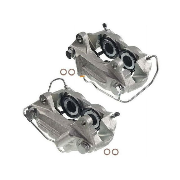 Front Brake Caliper Set 2 - Compatible with 1965 - 1969 Lincoln Continental 1966 1967 1968