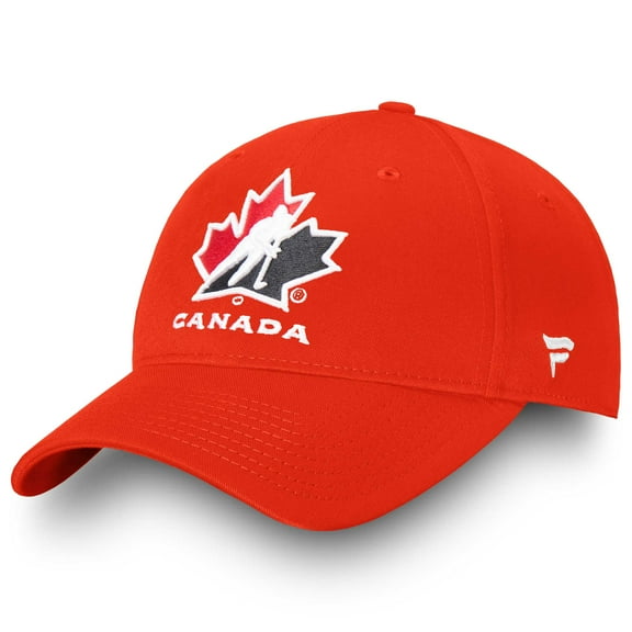 Men's Fanatics Red Hockey Canada Core Adjustable Hat